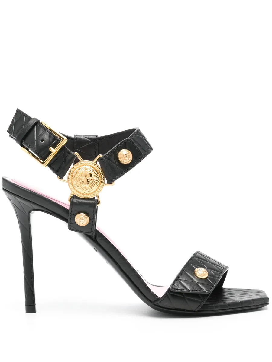 100mm leather sandals 1