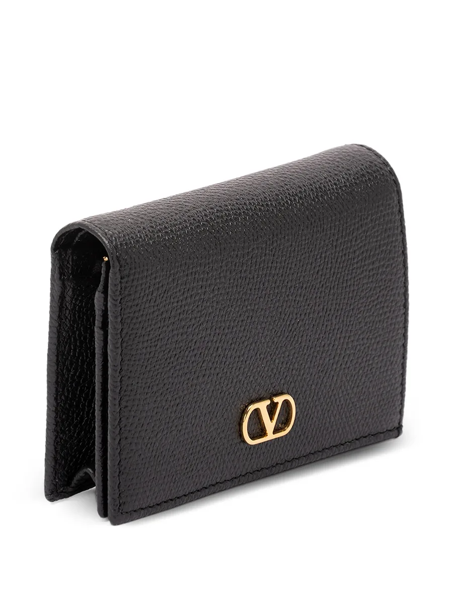 VLogo Signature leather wallet 6