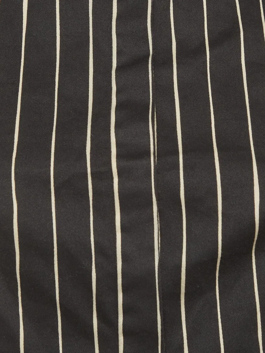 Lea striped sleeveless cropped shirt 2