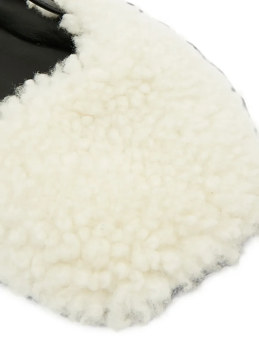 Eleri shearling ballet flats 4