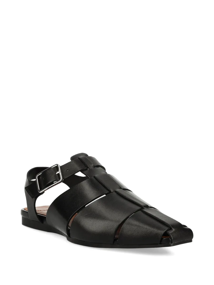 Wioletta buckle-fastening leather sandals 3
