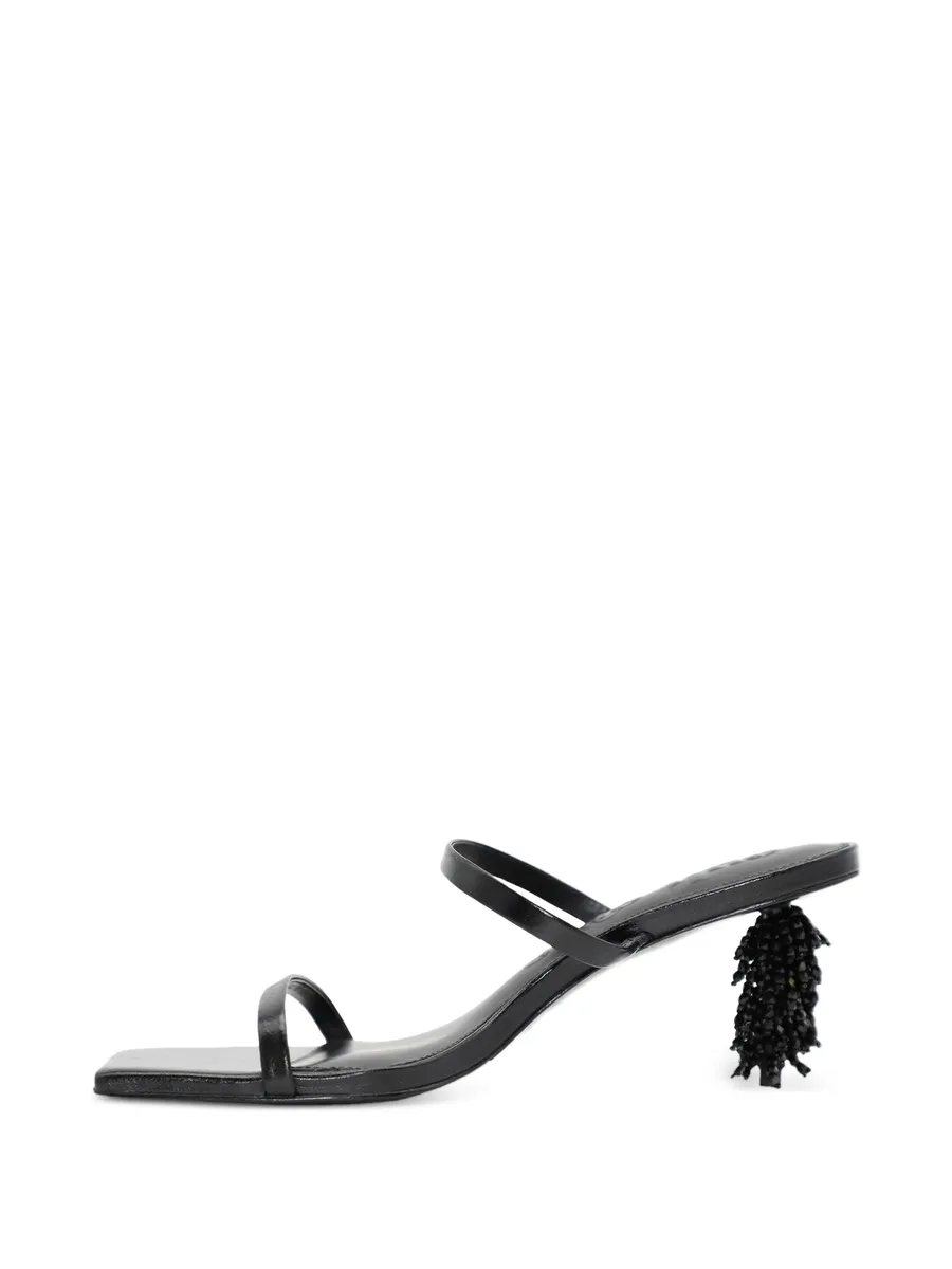 Riley beaded heeled sandals 5