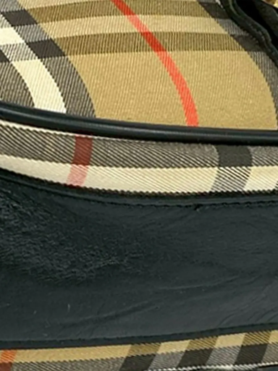 20th Century Haymarket Check Canvas crossbody bag 3