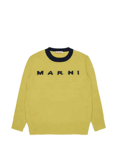 свитер Marni с логотипом