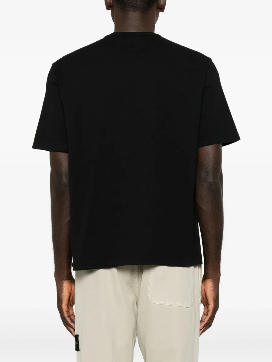 logo-patch chest-pocket T-shirt 4