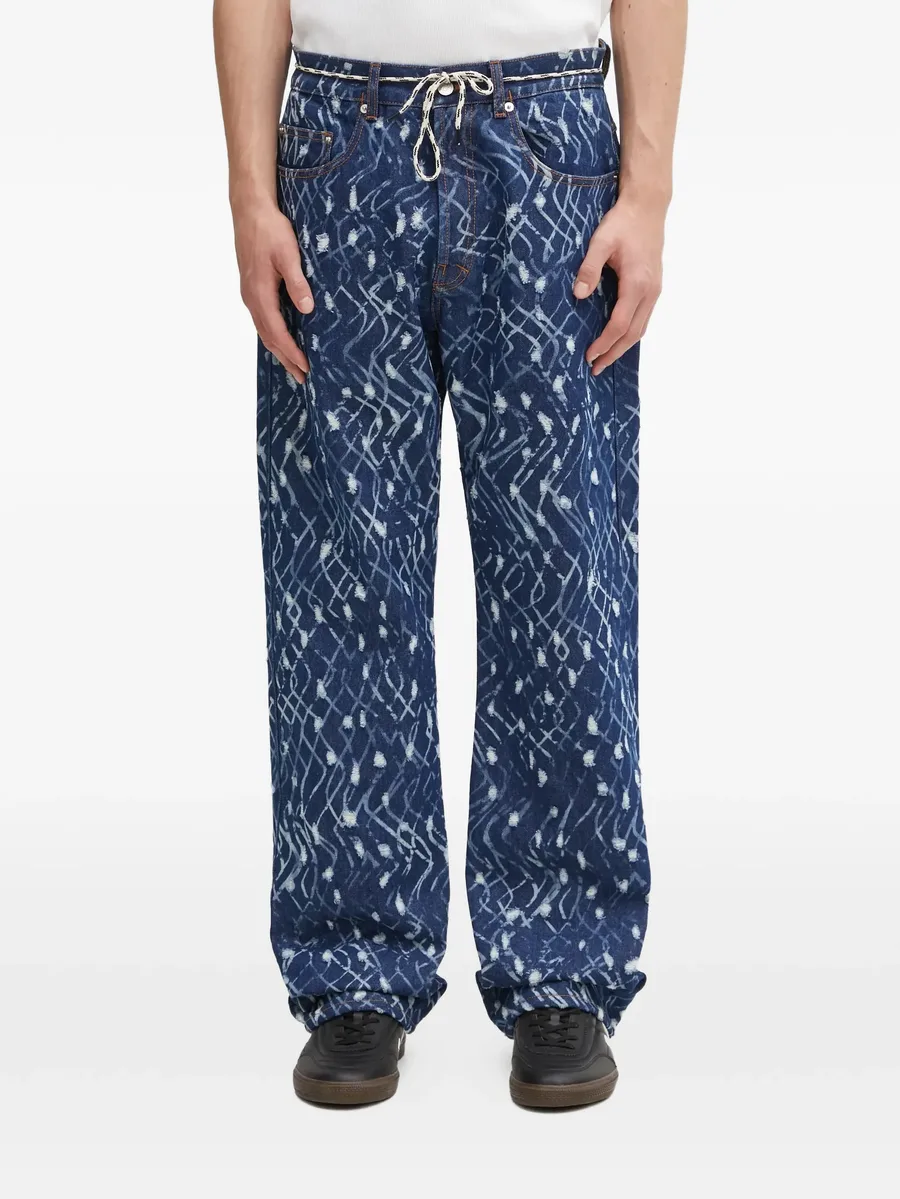 printed jeans 2