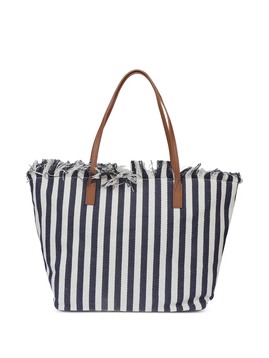 сумка на плечо City Bag Mid Fringe в полоску 3