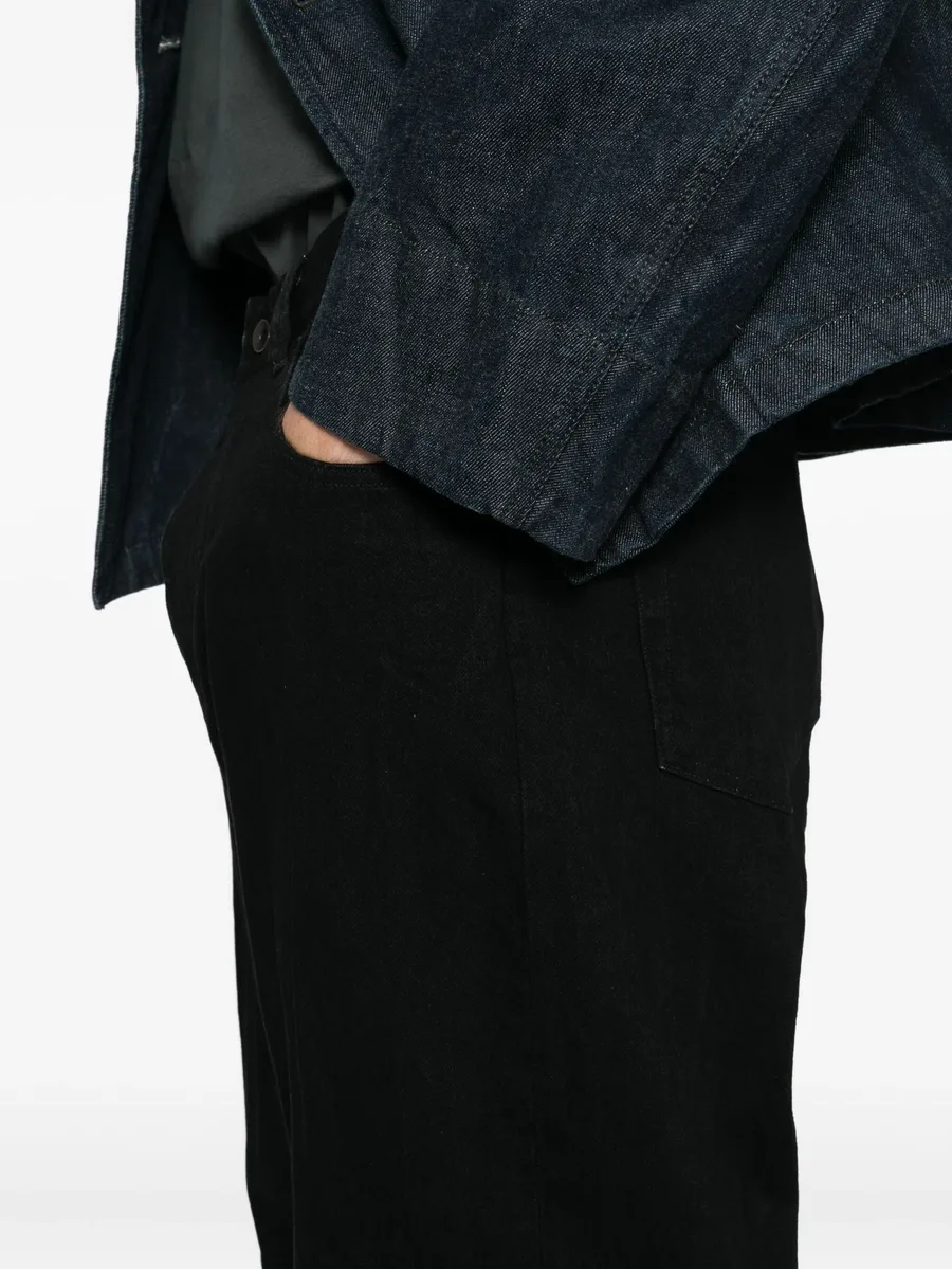 Seb crinkle denim pants 10