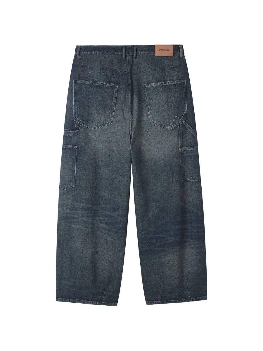 panelled wide jeans 11