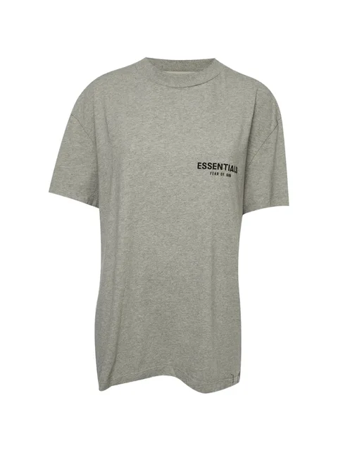 logo-print oversized T-shirt