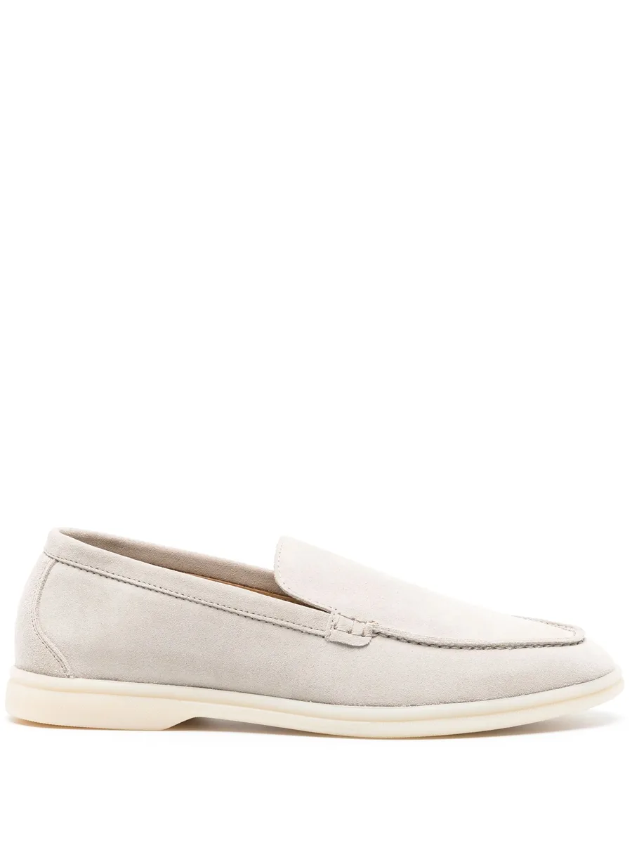 Ludovica suede loafers 1
