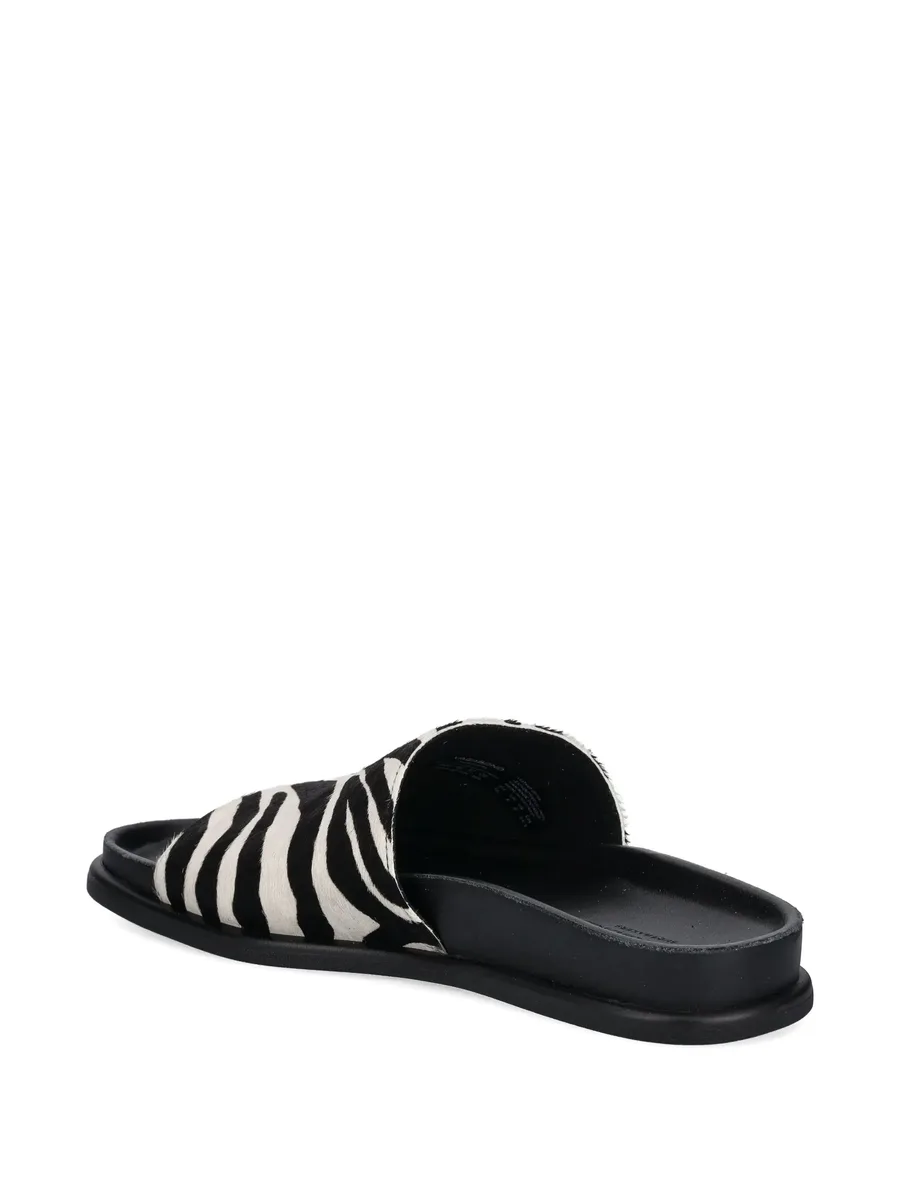 Effie zebra-print slides 10