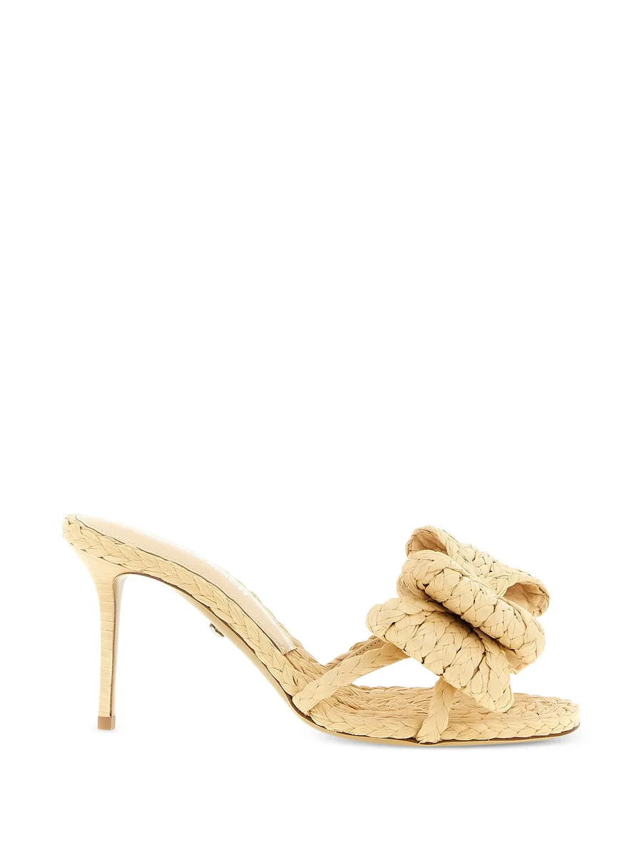 Le Cadeau bow-detail open-toe sandals 1