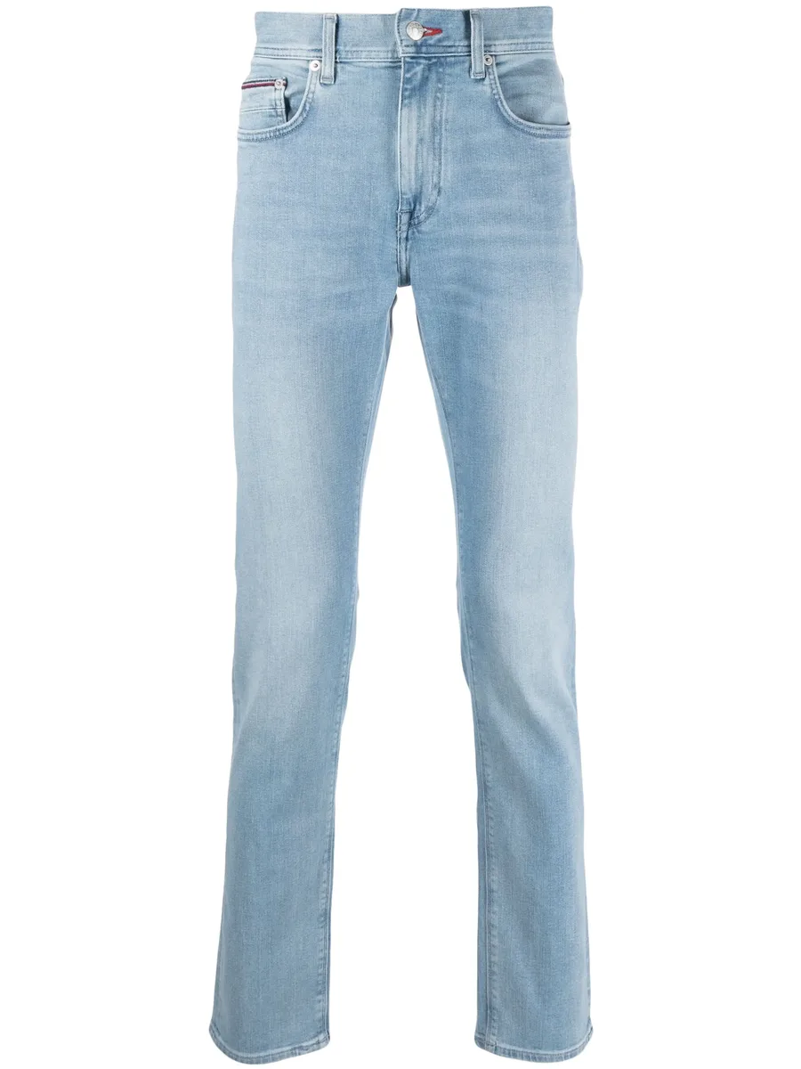 Bleecker low-rise slim-fit trousers 1