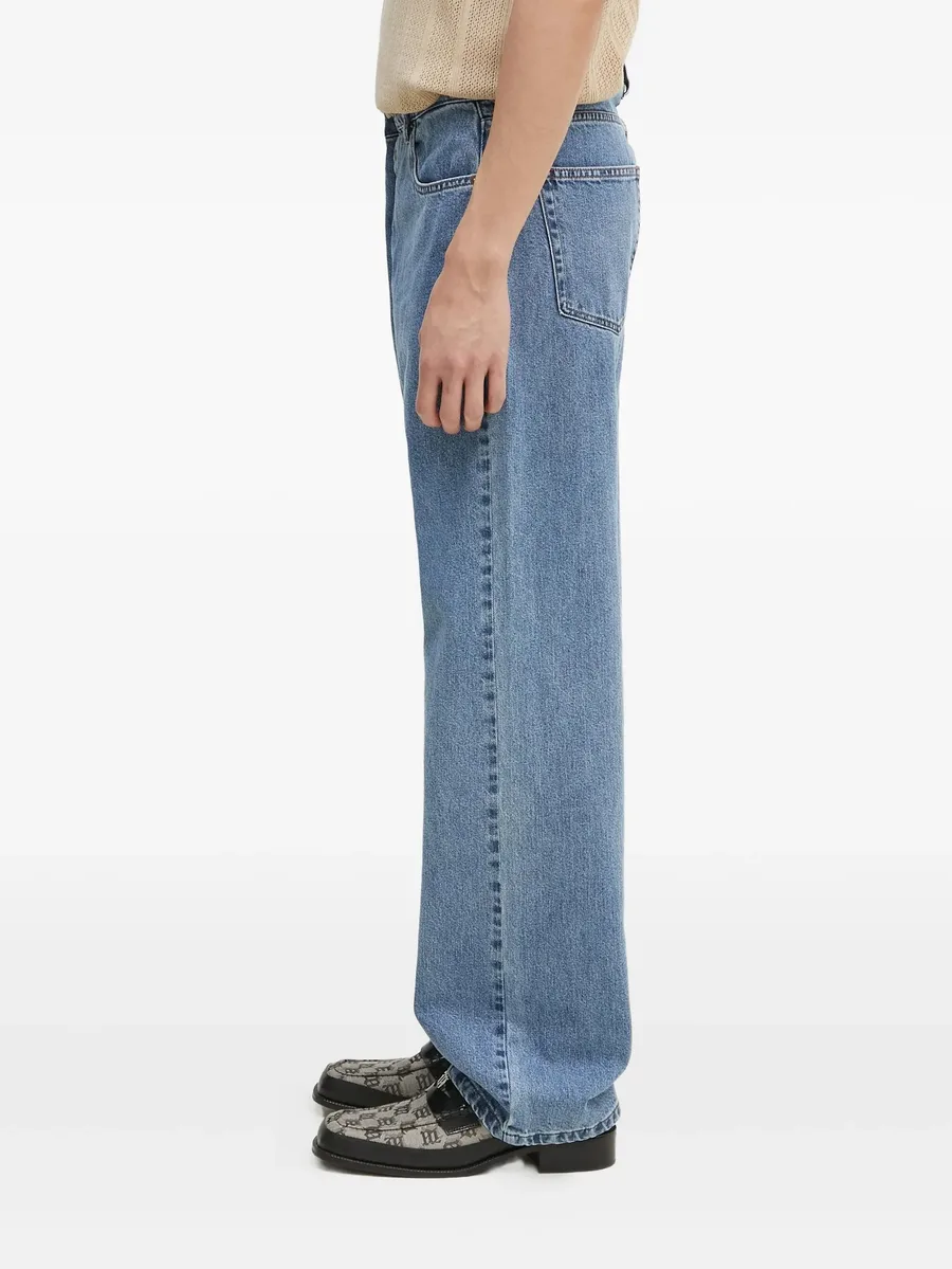 logo-patch jeans 5