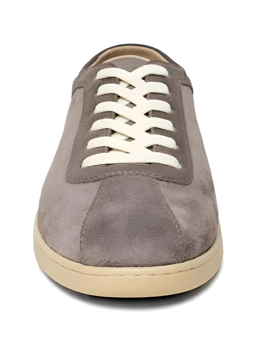 lace-up leather sneakers 5