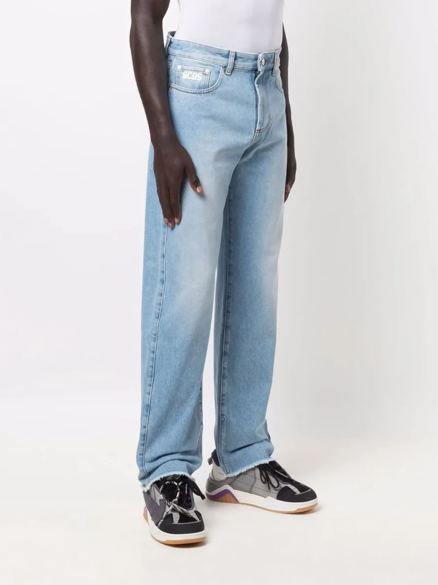 light-wash wide-leg jeans 6