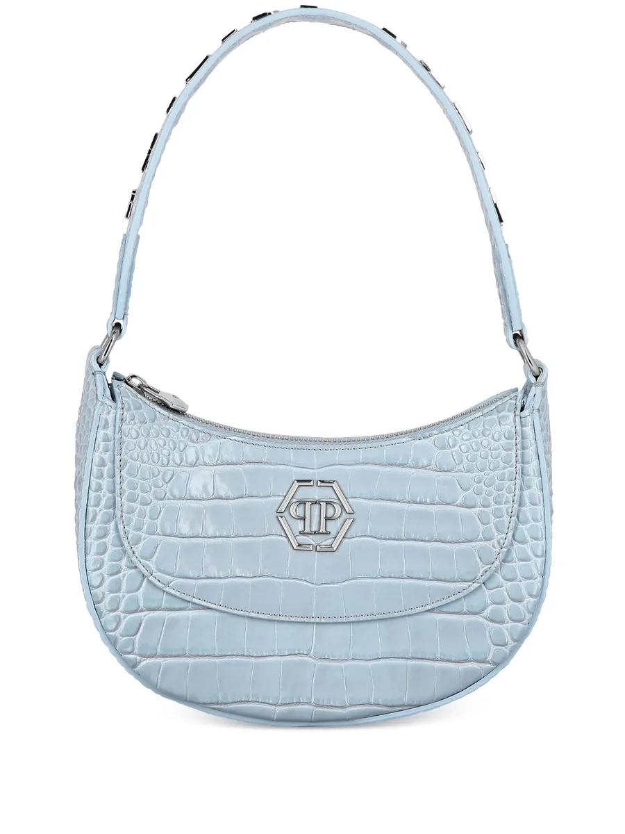 Croco-printed tote bag 2