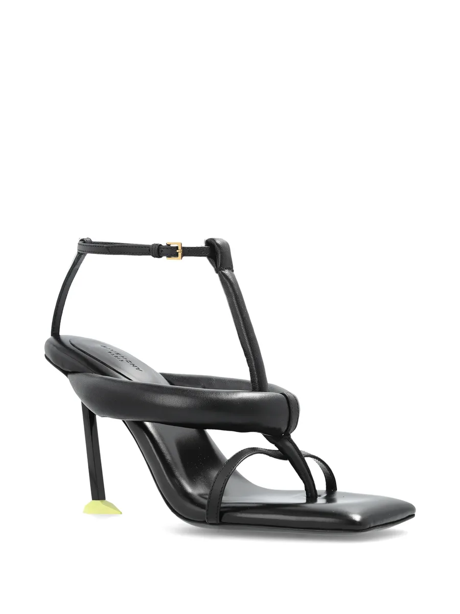 Boudoir padded ankle-strap sandals 3