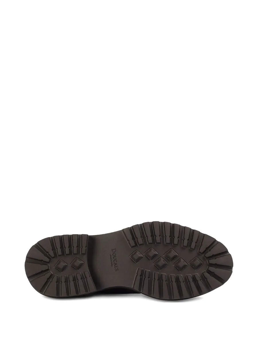 suede lace-up boots 8