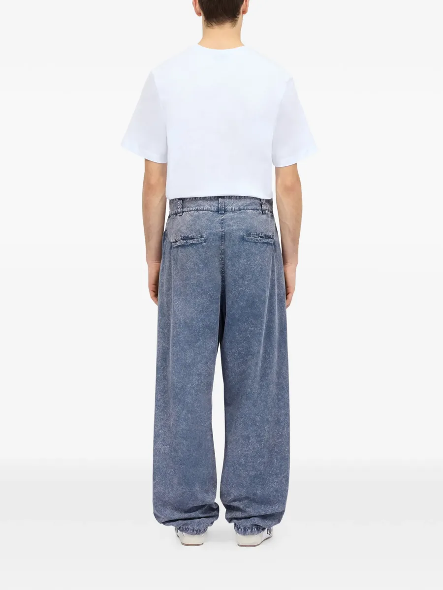 acid-wash wide-leg jeans 5