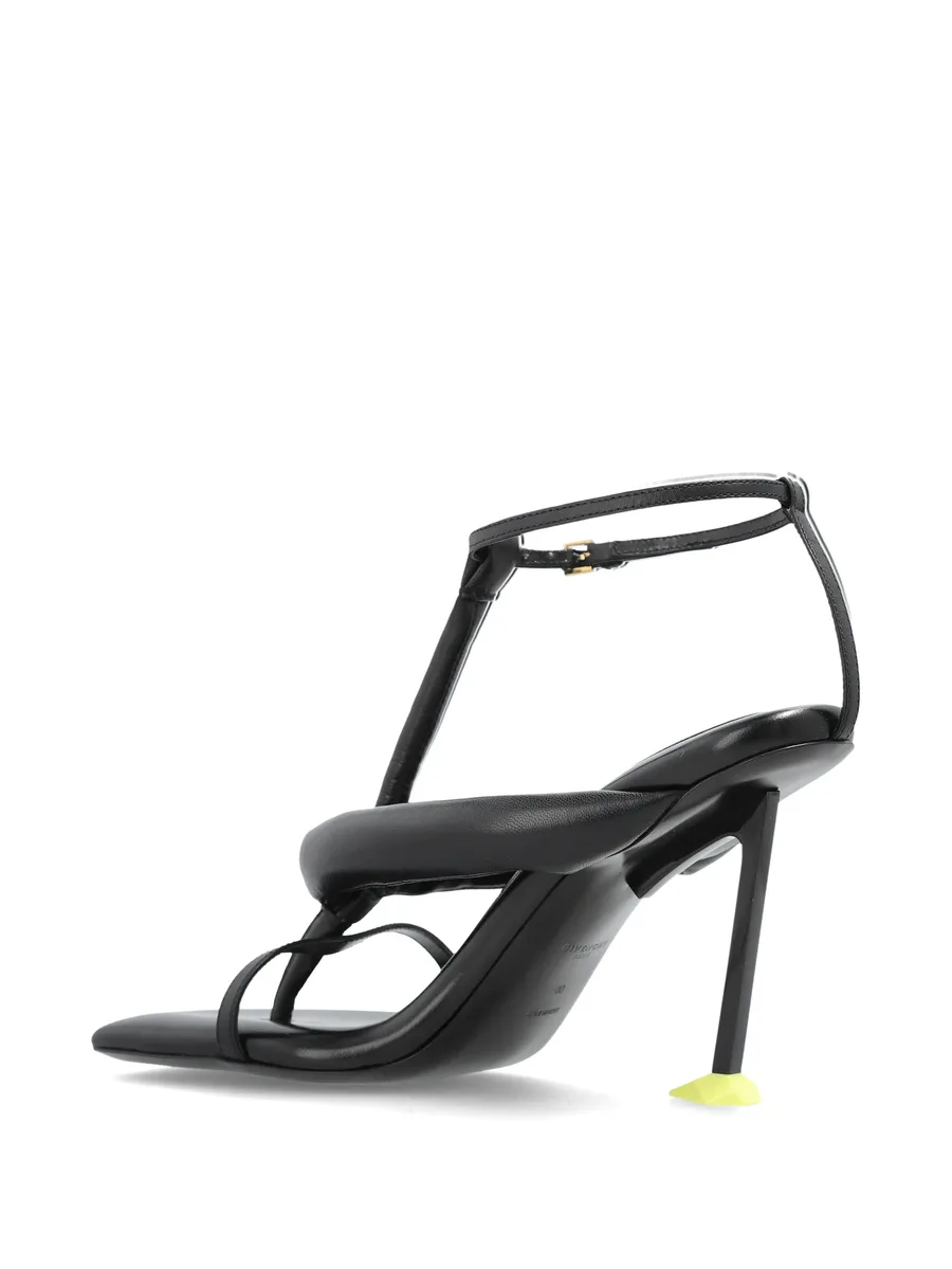 Boudoir padded ankle-strap sandals 6