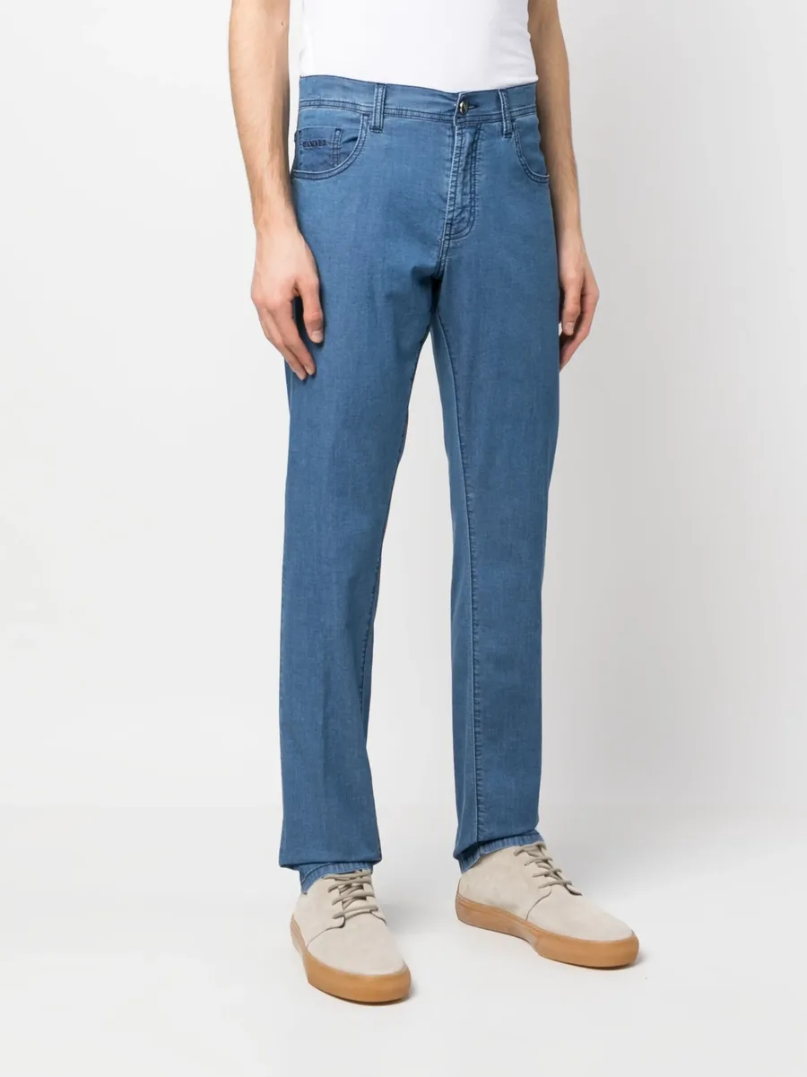 straight-leg denim jeans 5