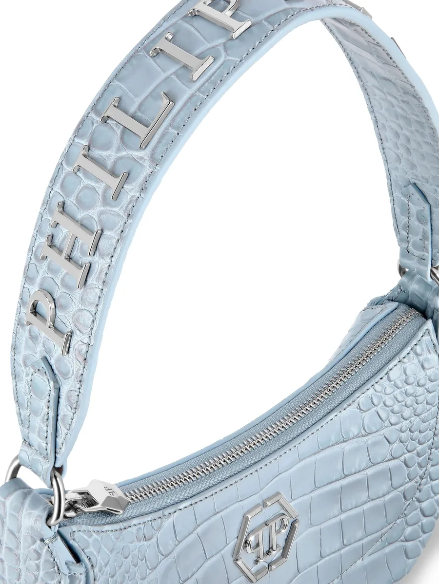 Croco-printed tote bag 8