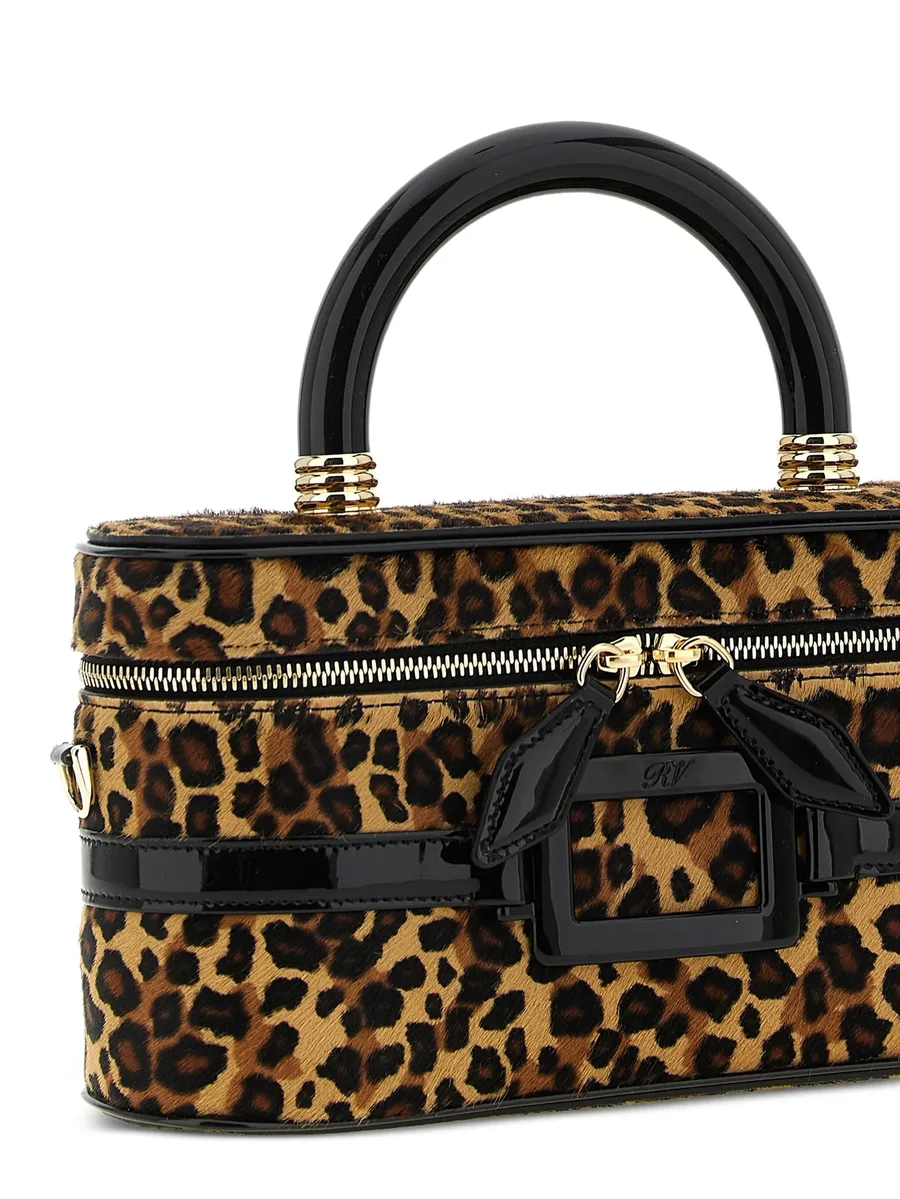 Belle Vivier leopard-print buckle tote bag 5