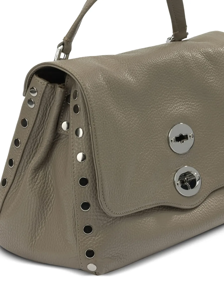 Postina turnlock leather tote bag 7