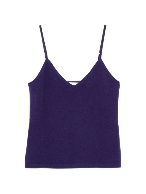 strappy V-neck tank top