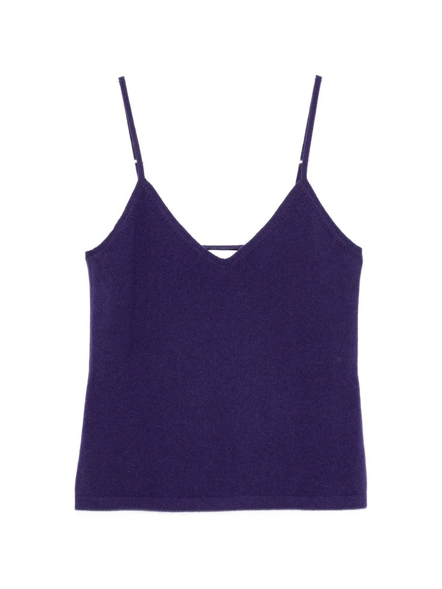 strappy V-neck tank top 1