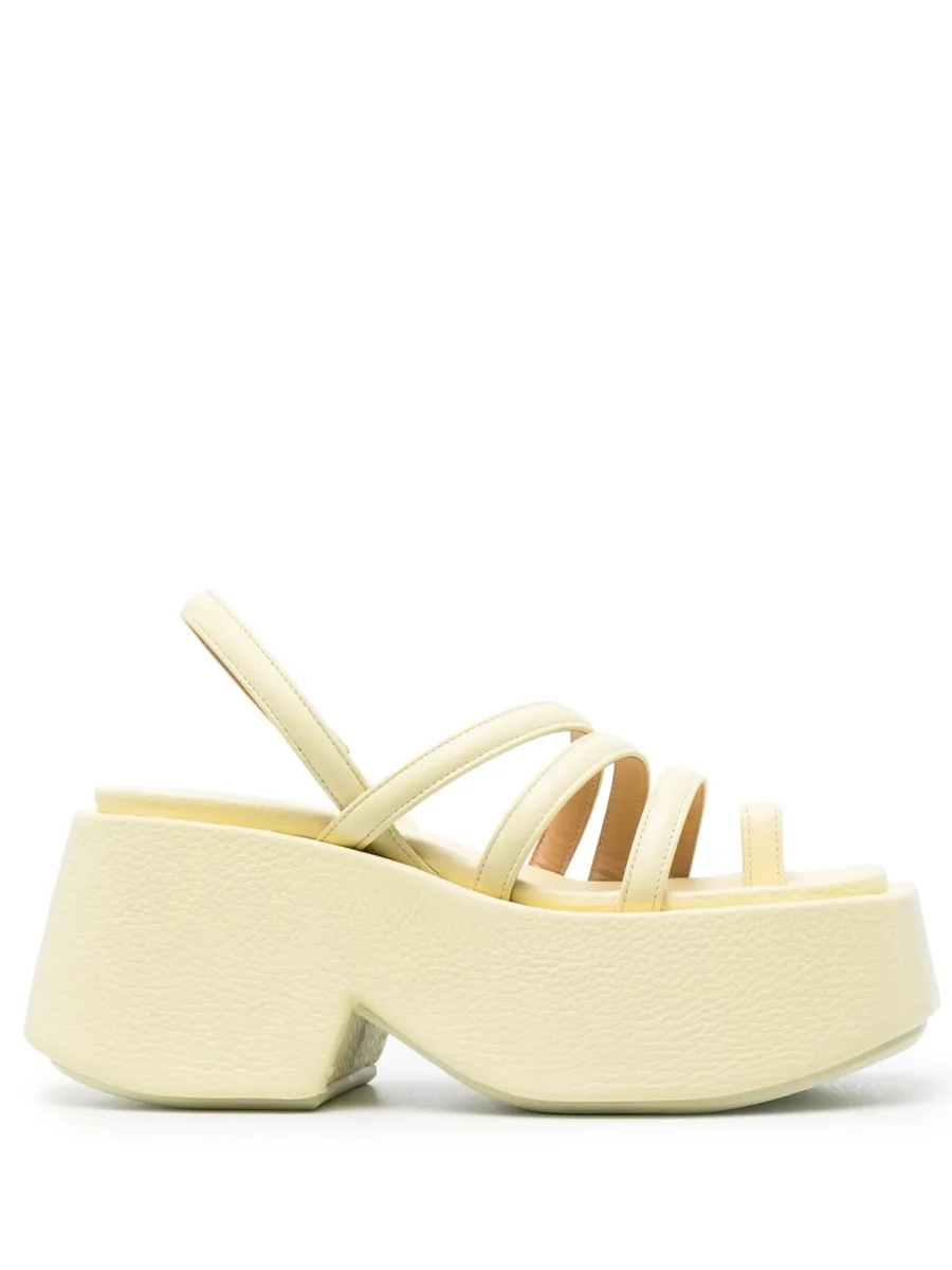 platform leather sandals 1