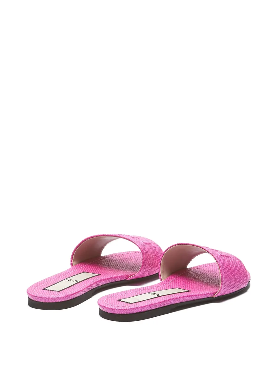 logo-embossed sandals 3