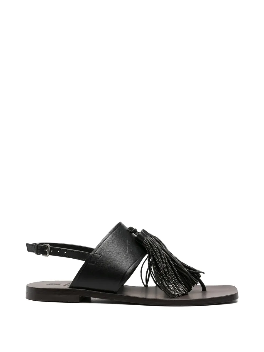 tassel-detail sandals 2