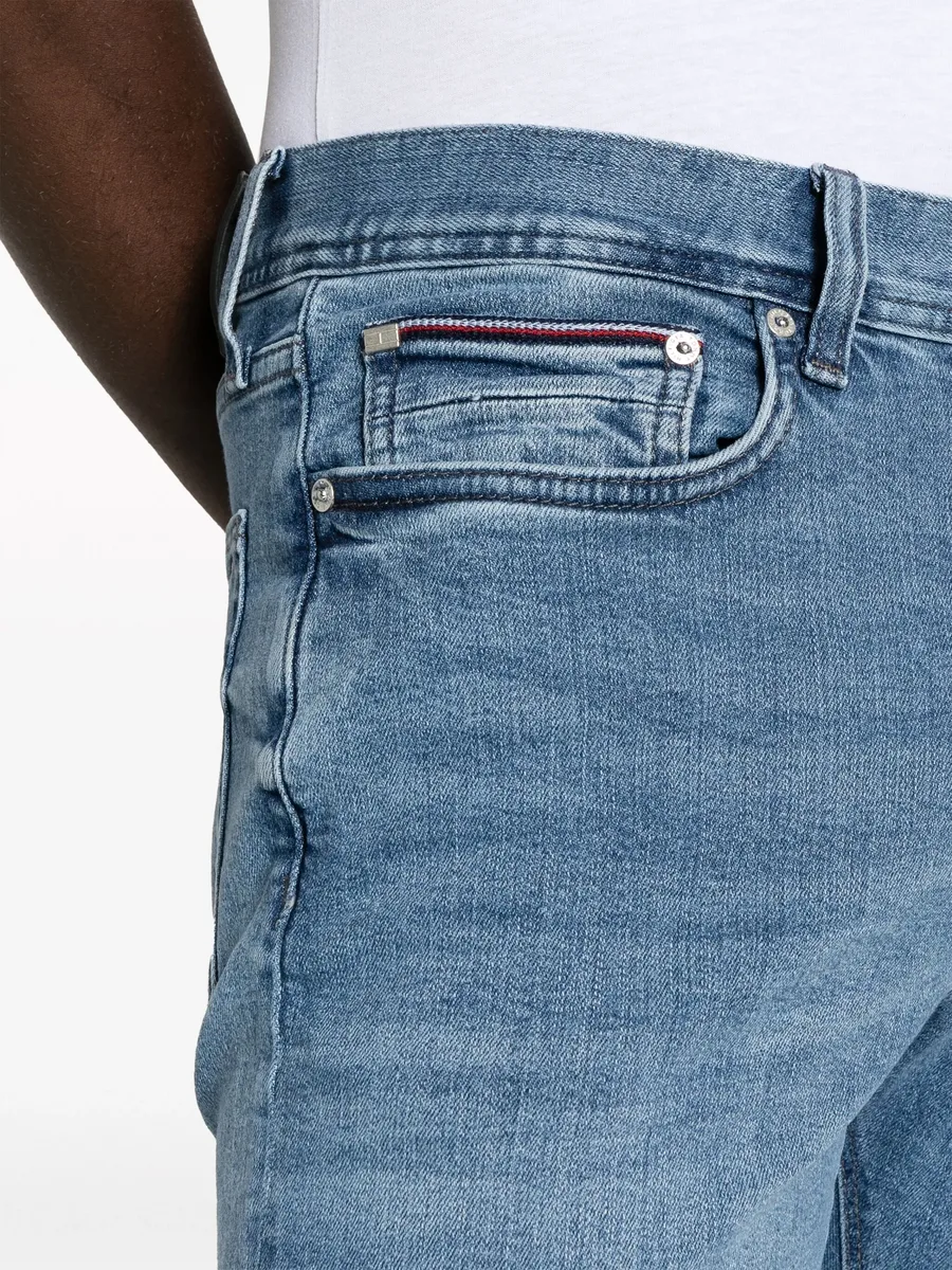 mid-rise slim-cut jeans 9