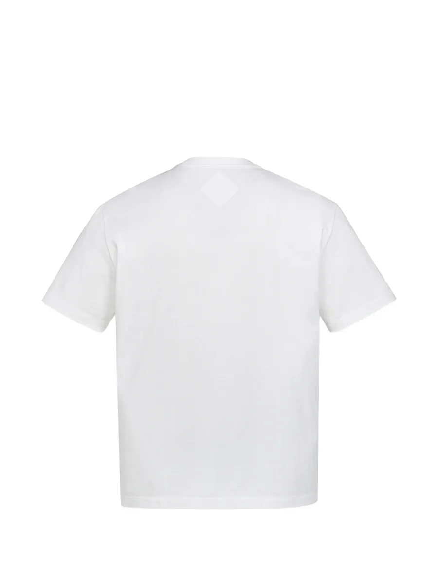 monogram-patch T-shirt 4