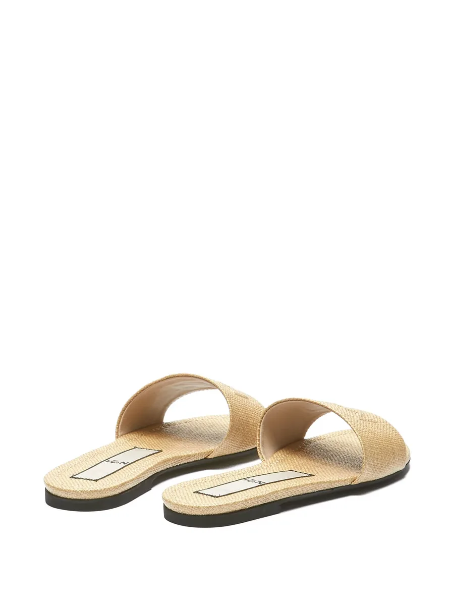 logo-embossed sandals 3