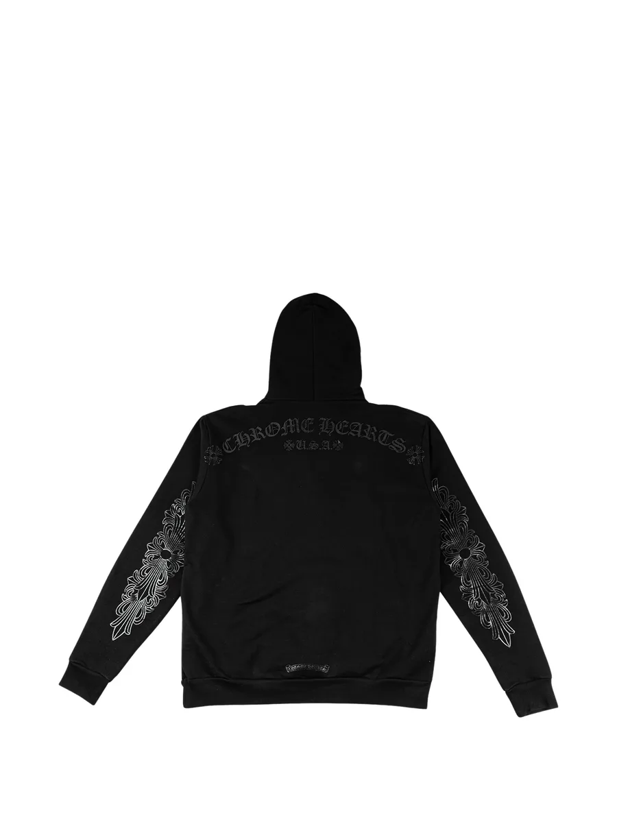 Horseshoe floral hoodie 2