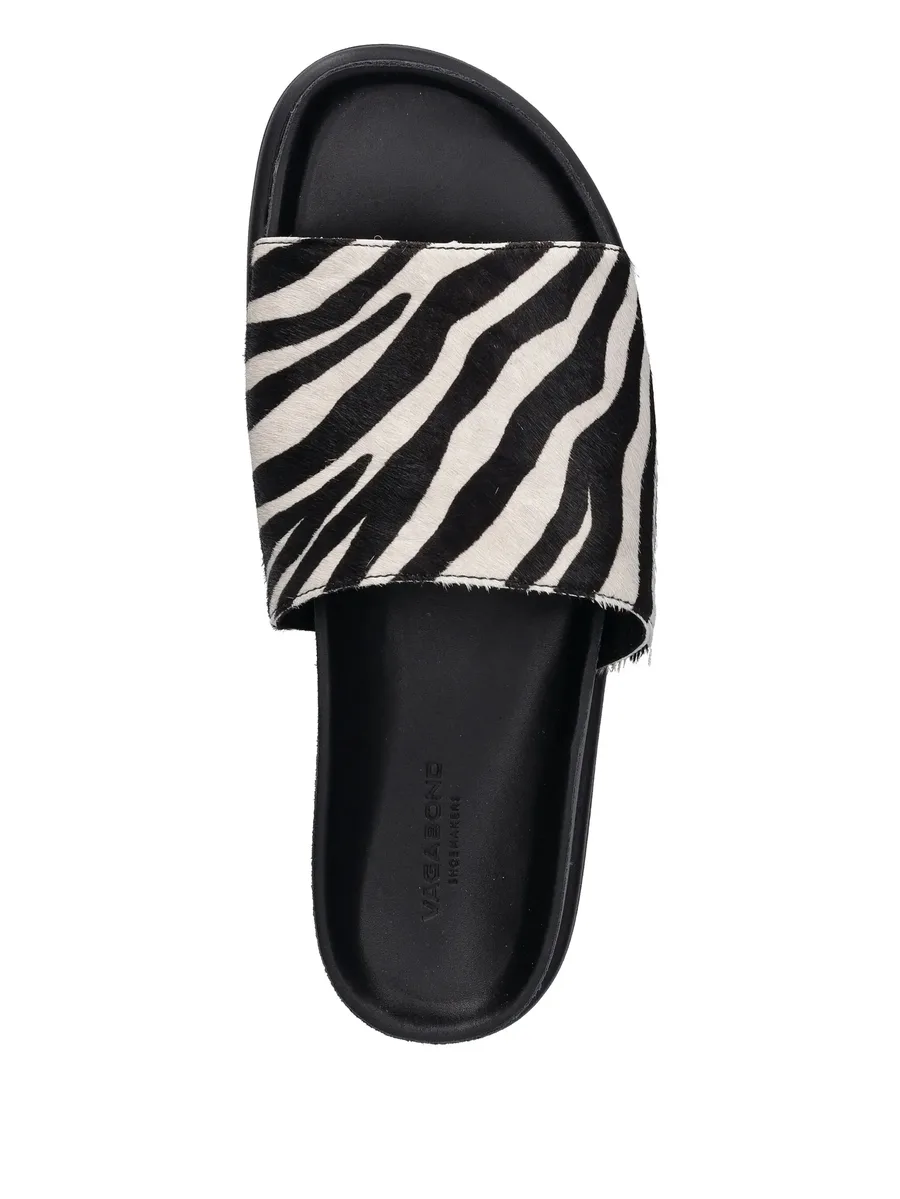 Effie zebra-print slides 6