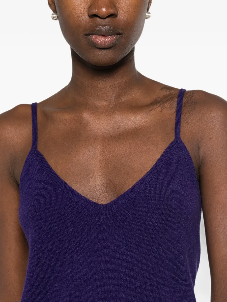 strappy V-neck tank top 5
