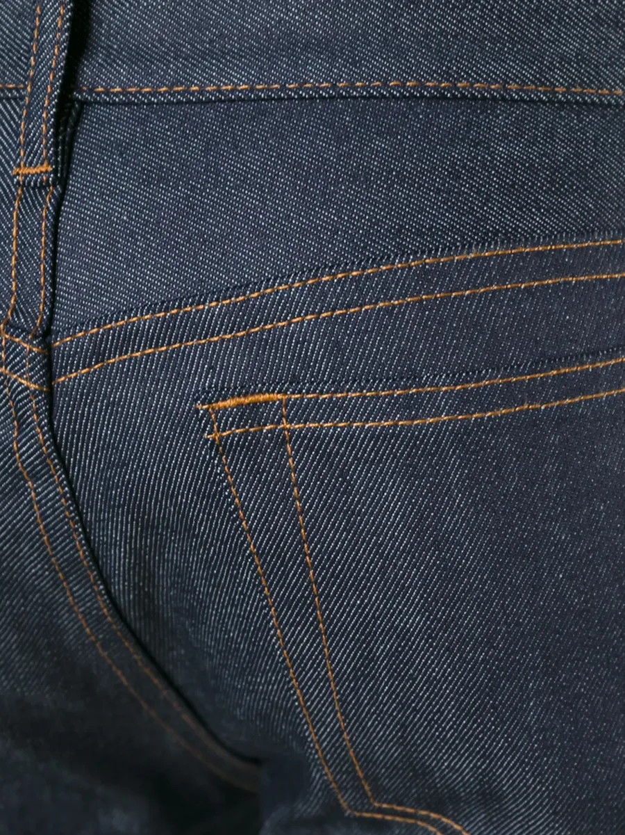 stitch detail slim-fit jeans 12