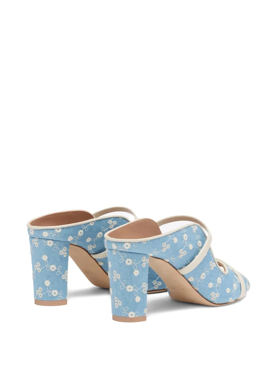 Norah floral-printed heeled sandals 6