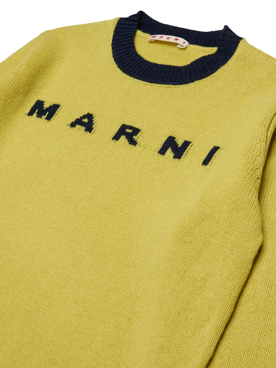 свитер Marni с логотипом 4