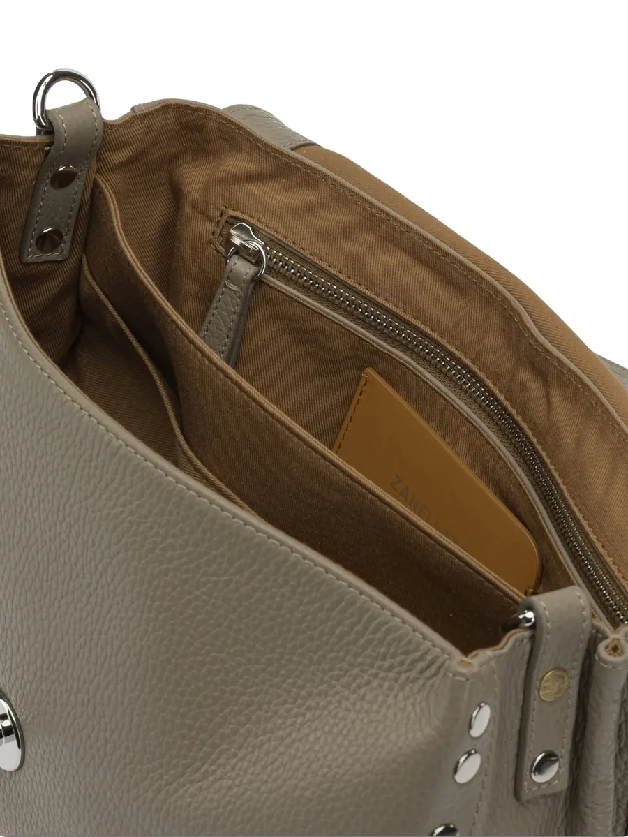 Postina turnlock leather tote bag 10