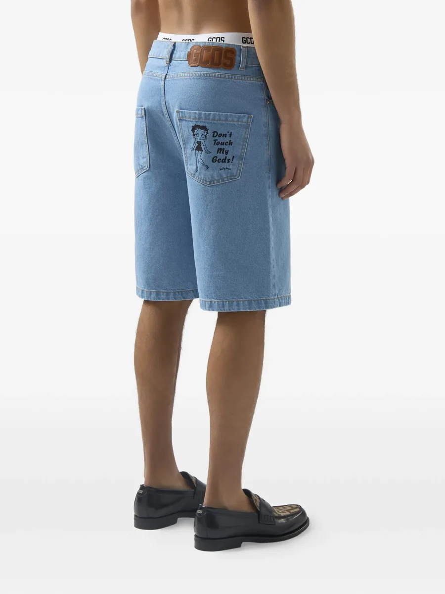 x Betty Boop cotton shorts 9