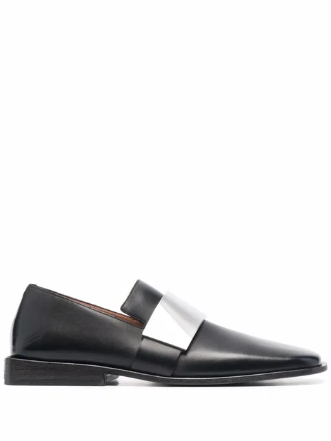 Lamiera metal-embellished loafers