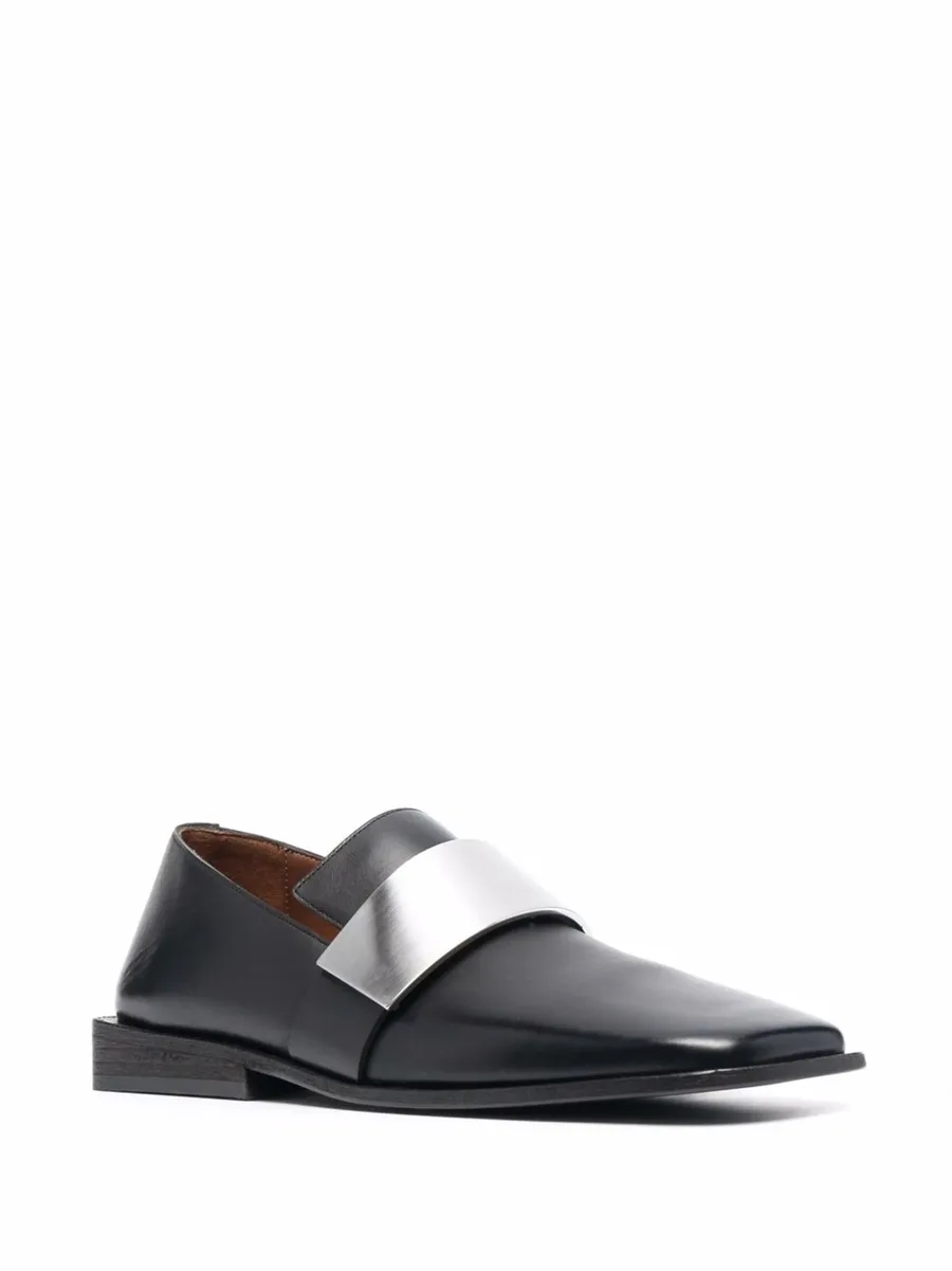 Lamiera metal-embellished loafers 3