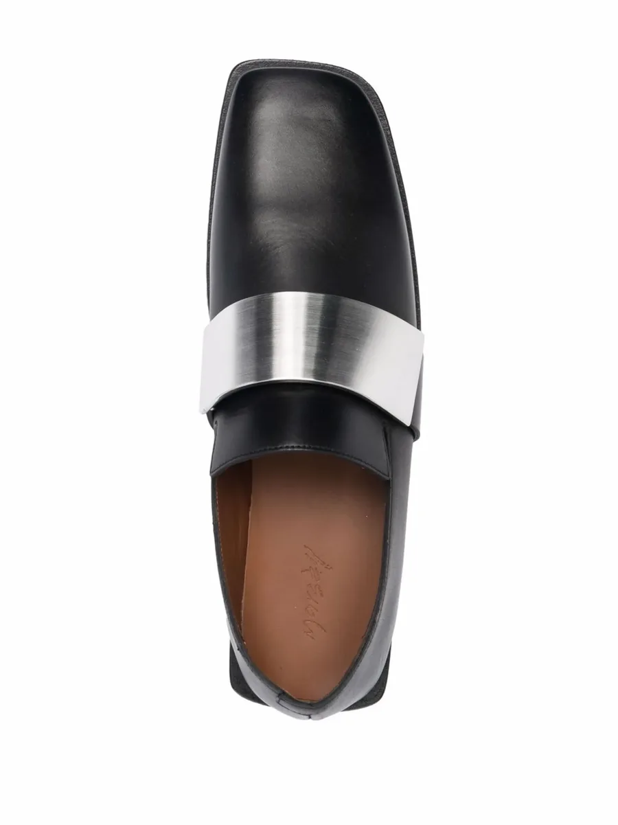 Lamiera metal-embellished loafers 7