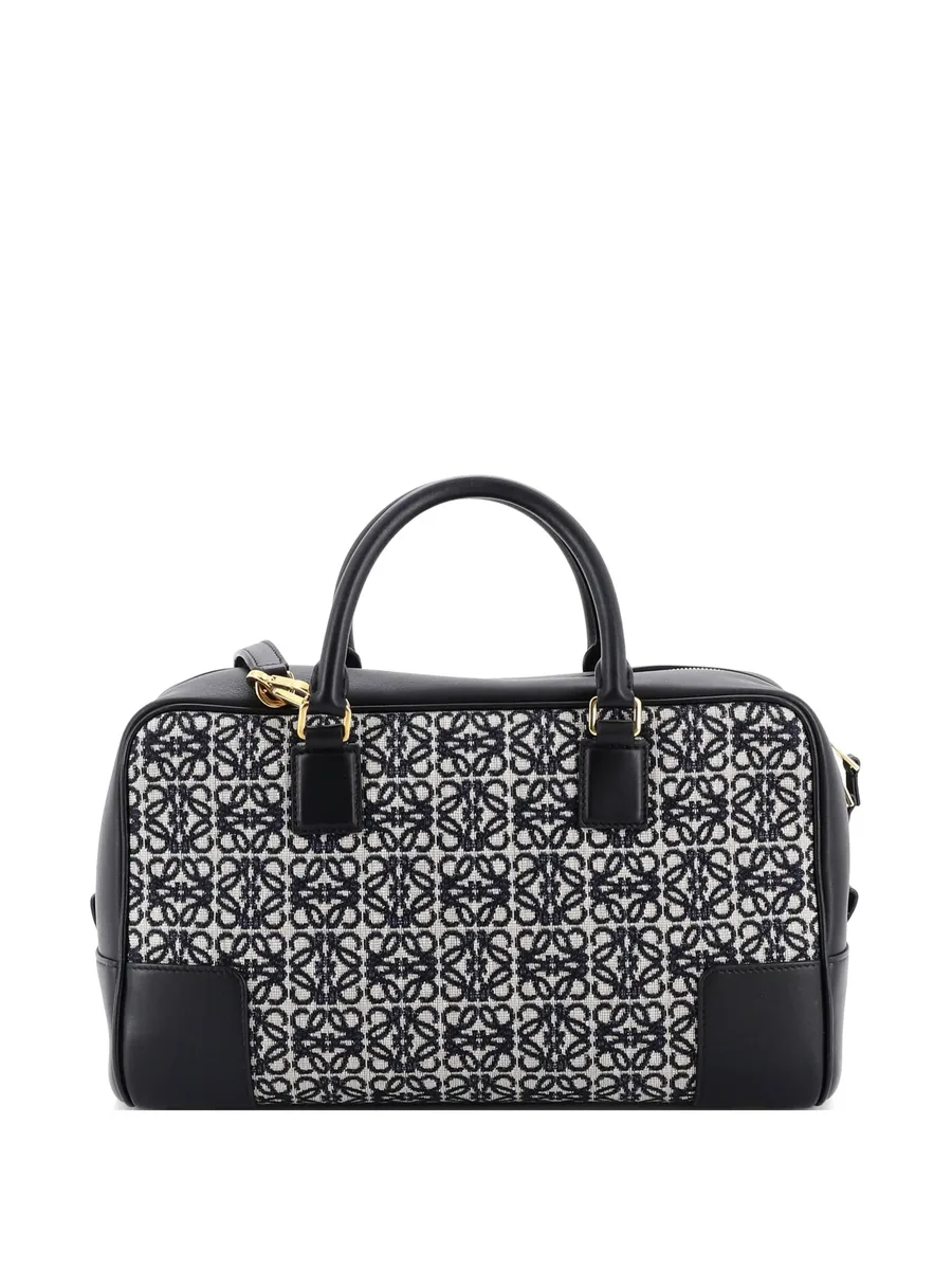сумка-сэтчел Amazona Bag 28 из жаккардового канаса и кожи 4